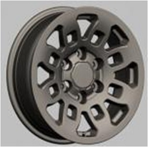 R22x9  6X139.7  ET  0  106.1  L1867  Black Matt (BM)  For 4X4  (K3) (1 foto / 1)