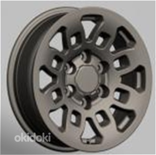 R22x9  6X139.7  ET  0  106.1  L1867  Black Matt (BM)  For 4X4  (K3)