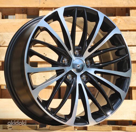 R18x8  5X114.3  ET  50  60.1  L1952  Black Polished (MB)  For TOYOT  (K3)