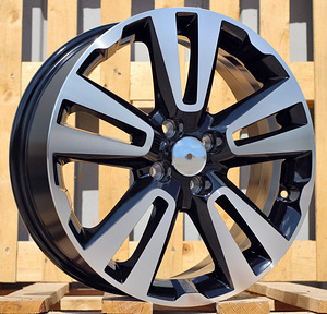 R17x6.5  4X100  ET  43  60.1  L2093  Black Polished (MB)  For RACIN  (Z6) (1 foto / 1)