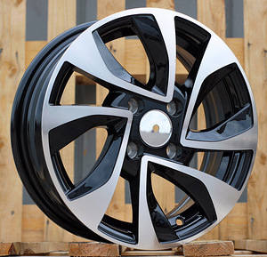 R14x5  4X100  ET  36  54.1  L1677  Black Polished (MB)  For HYUND  (K3) (1 foto / 1)