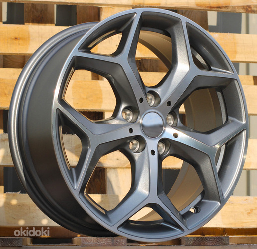 R18x7.5  5X112  ET  51  66.6  L1623  Grey Polished (MG)  For BMW  (P2)  (X1)