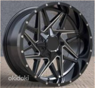 R22x12  12X135/139  ET  M44  106.1  L1630  Black (BL)  For 4X4  (K3)  (Milling)