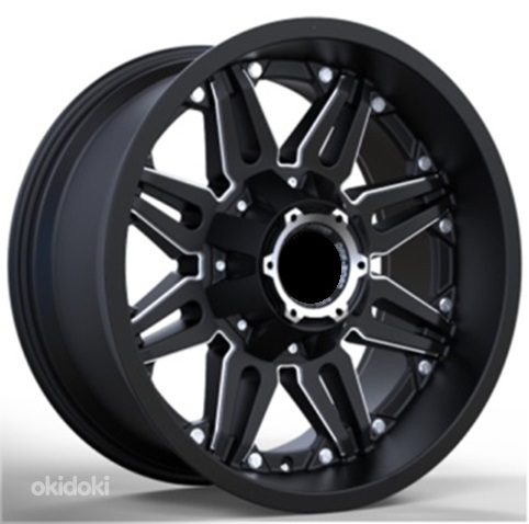 R20x10  10X139/150  ET  M24  110.1  L1447  Black Matt (BM)  For 4X4  (K3)  (Milling)