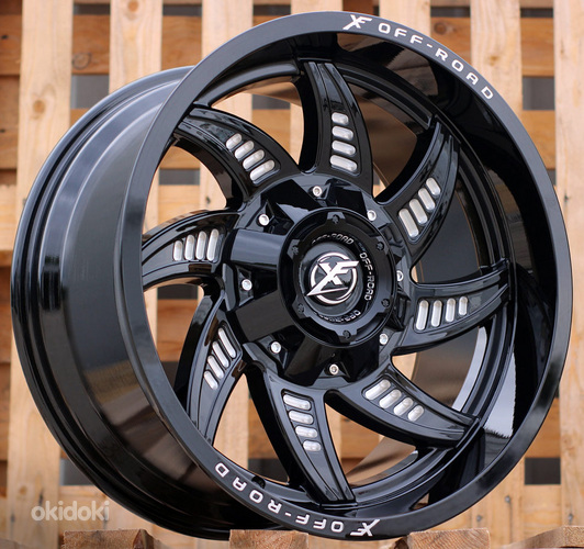 R20x10  5X127  ET  M12  78.1  L1449  Black (BL)  For 4X4  (K3)  (Milling)