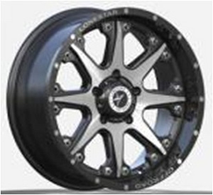 R20x12  8X165.1  ET  M44  125.2  L1526  Black Polished Matt (MBM)  For 4X4  (K3)  (Milling) (1 foto / 1)