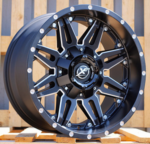 R22x10  10X139/150  ET  25  110.3  L1447  Black Matt (BM)  For 4X4  (K3)  (Milling) (1 foto / 1)