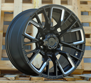 R17x9  6X139.7  ET  0  110.1  JT256  Black Matt (BM)  For 4X4  (K3)  (MB+Milling Spoke) (1 foto / 1)