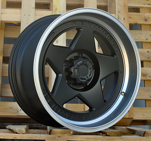 R18x9  6X114.3  ET  0  66.1  JT274  Black Matt (BM)  For 4X4  (K3)  (MB+MACHINE LIP) (1 foto / 1)