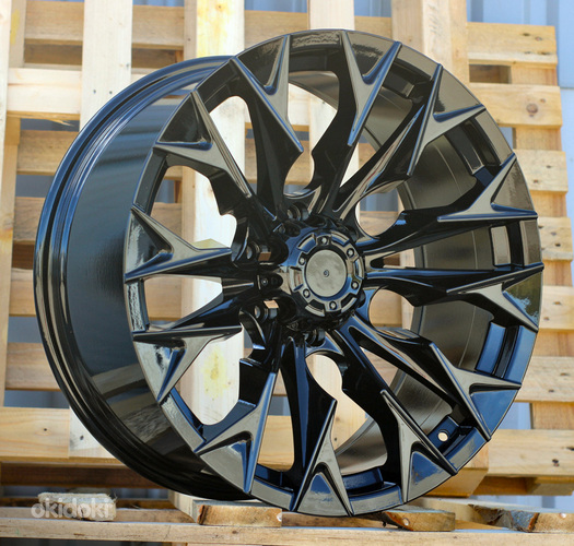 R17x9  6X139.7  ET  0  110.1  JT227  Gloss Black (GB)  For 4X4  (K3)  (Milling)