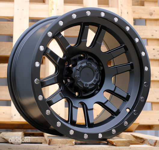 R17x9  6X139.7  ET  0  110.1  JT243  Black Polished (MB)  For 4X4  (K3)