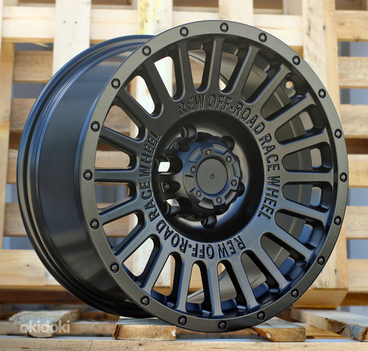 R16x8.5  6X139.7  ET  0  110.1  JT218  Black Matt (BM)  For 4X4  (K3)