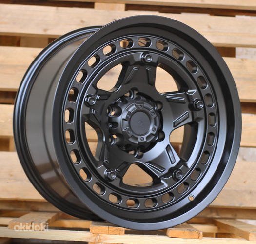R18x9  6X114.3  ET  0  66.1  JT186  Black Matt (BM)  For 4X4  (K3)