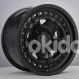 R17x9  6X139.7  ET  0  110.1  JT186  Black Matt+Polished Lip (BMPL)  For 4X4  (K3)