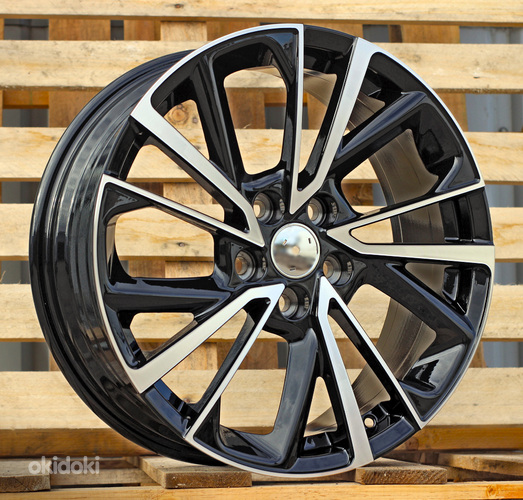 R18x7  5X114.3  ET  35  60.1  IN3623F  Black Polished (MB)  For TOYOT  (Z3)  (HYBRID FORGED C-HR II (AX20))
