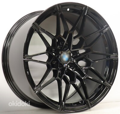 R21x10.5  5X112  ET  20  66.6  IN3650F  Black Half Matt (BLHM)  For BMW