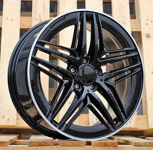 R19x8  5X112  ET  52  66.6  IN3517F  Black+Polished Lip (BLPL)  For MER  (Z7)  (HYBRID FORGED V-Class/Vito (max 1075kg)) (1 foto / 1)