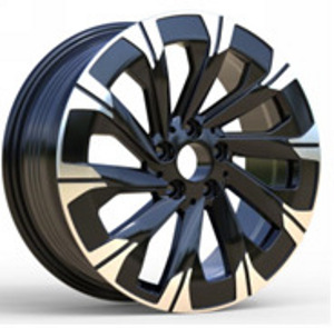 R18x7.5  5X112  ET  52  66.6  IN3519F  Black Polished Half Matt (MBHM)  For MER (1 foto / 1)
