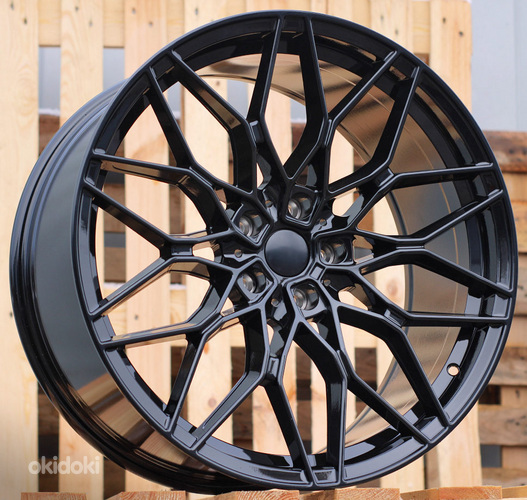 R18x9  5X120  ET  40  72.6  IN292  (BY1845)  Black (BL)  For BMW  (Z1+Z3)  (Rear+Front)