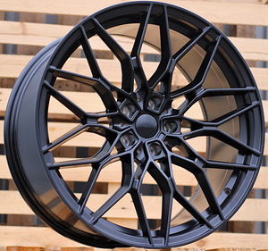 R20x8.5  5X112  ET  25  66.6  IN292  Black Half Matt (BLHM)  For BMW  (K7)  (Rear+Front) (1 foto / 1)