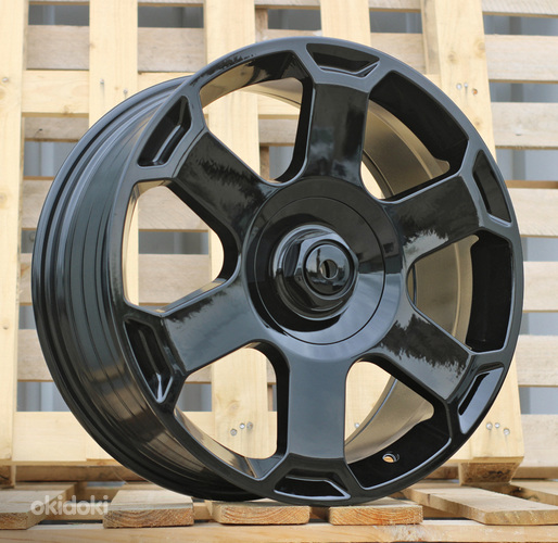 R18x8  5X112  ET  40  66.5  IN01025F  Black (BL)  For RACIN  (A)  (HYBRID FORGED Rotiform Style)