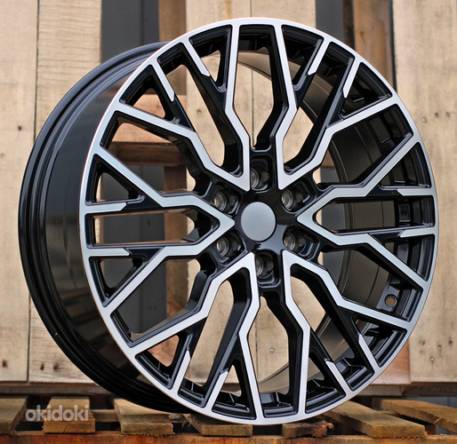 R20x8  6X120  ET  48  74.6  I6144  Black Polished (MB)  For 4X4  (K3)