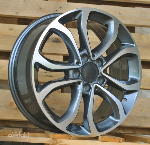 R17x7  5X112  ET  48.5  66.6  I7044  Grey Polished (MG)  For MER  (K7)