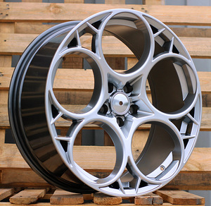 R19x8.5  5X110  ET  31  65.1  I5660  Hyper Black (HB)  For ALFA  (Z5)  (Front+Rear NEW Model) (1 foto / 1)