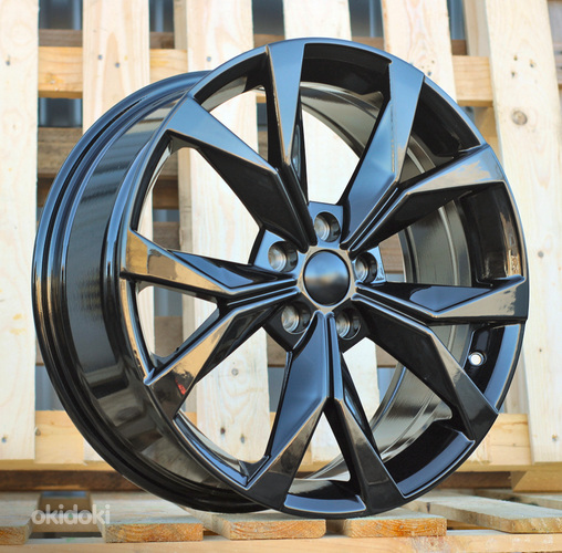 R18x7.5  5X114.3  ET  45  67.1  I5627  Black (BL)  For RACIN  (M)  ((AKC 90 Eur))