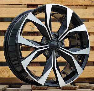 R18x7.5  5X112  ET  45  57.1  I5627  Black Polished (MB)  For SKODA  (Z5)  (Karoq New Model) (1 foto / 1)