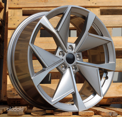 R19x8  5X112  ET  45  57.1  I5638  Grey Polished (MG)  For SKODA  (Z5)  ((AKC 110 Eur))