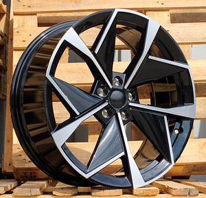 R20x8  5X112  ET  45  57.1  I5638  Black Polished (MB)  For SKODA  (Z5)  (New Model) (1 foto / 1)