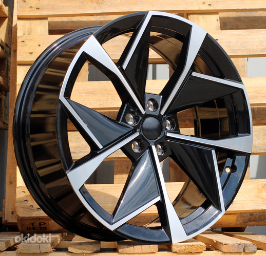 R20x8  5X112  ET  45  57.1  I5638  Black Polished (MB)  For SKODA  (Z5)  (New Model)