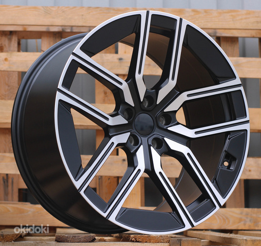 R20x8.5  5X112  ET  25  66.6  I5619  Black Polished Half Matt (MBHM)  For BMW  (P1)  (Rear+Front)