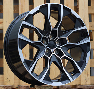 R21x9.5  5X112  ET  36  66.6  I5592  (H3151F)  Black Polished (MB)  For BMW  (Z3)  (HYBRID FORGED New X7) (1 foto / 1)