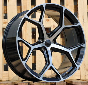 R19x8.5  5X112  ET  40  66.5  I5598  Black Polished (MB)  For AUD  (K7) (1 foto / 1)
