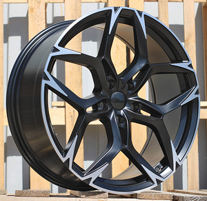 R20x8.5  5X112  ET  40  57.1  I5572  Black Polished Half Matt (MBHM)  For CUPRA  (P2)  ((AKC 130 Eur)) (1 foto / 1)