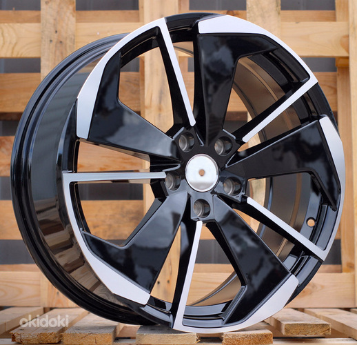 R19x8  5X112  ET  45  57.1  I5579  Black Polished (MB)  For SKODA  (K7)