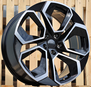 R17x7.5  5X112  ET  45  57.1  I5561  (BYD2456)  Black Polished (MB)  For SKODA  (Z2+Z6) (1 foto / 1)
