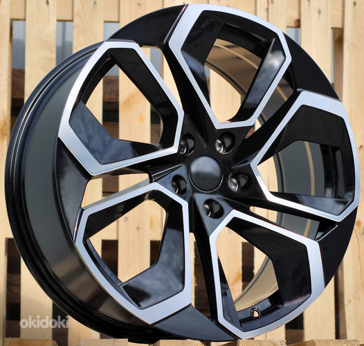 R17x7.5  5X112  ET  45  57.1  I5561  (BYD2456)  Black Polished (MB)  For SKODA  (Z2+Z6)
