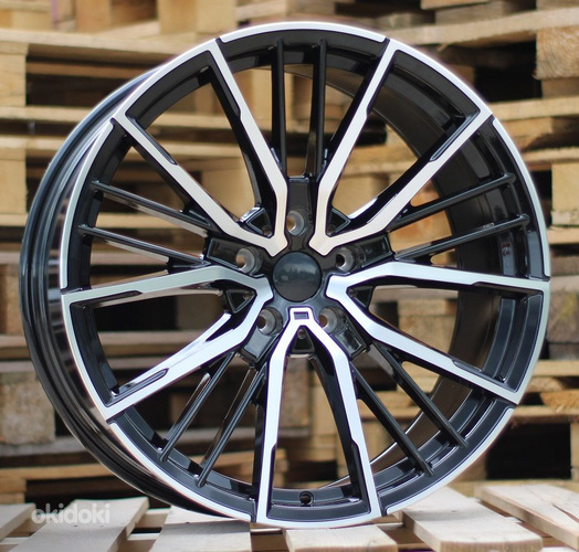 R20x8.5  5X120  ET  35  72.6  I5498  Grey Polished (MG)  For BMW  (P2)  (Rear+Front)