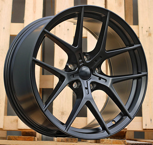 R19x9.5  5X120  ET  38  72.6  I5484  Black Half Matt (BLHM)  For BMW  (K7)  (Rear+Front) (1 foto / 1)
