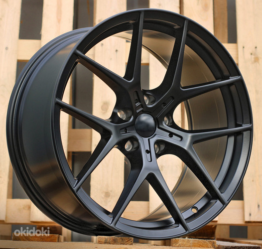 R19x9.5  5X120  ET  38  72.6  I5484  Black Half Matt (BLHM)  For BMW  (K7)  (Rear+Front)