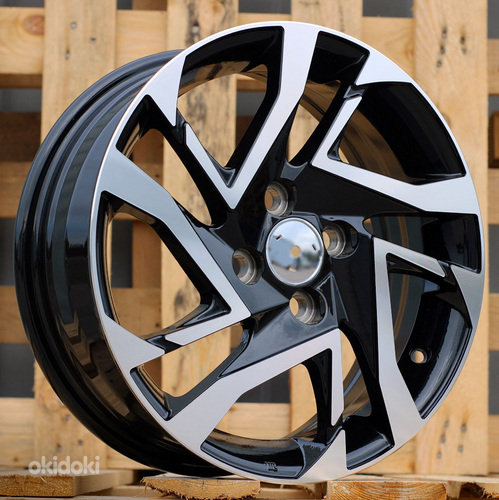 R15x5.5  4X100  ET  45  54.1  I5418  Black Polished (MB)  For TOYOT  (Z5)