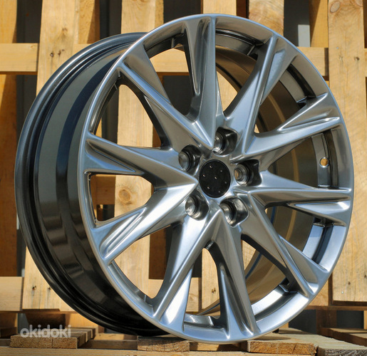 R19x7.5  5X114.3  ET  45  67.1  I1102  (L2058)  Hyper Black (HB)  For MAZDA  (Z5+Z6)