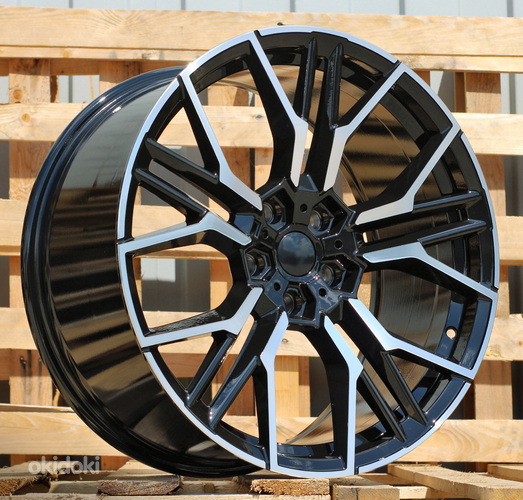 R19x9  5X112  ET  38  66.6  I0405  Black Polished (MB)  For BMW  (Z5)  (Rear+Front)