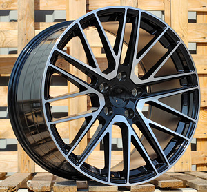 R21x11.5  5X130  ET  67  71.6  I0375  Black Polished (MB)  For PORCH  (K7)  (Rear+Front) (1 foto / 1)