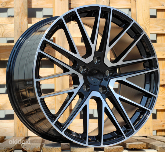 R21x11.5  5X130  ET  67  71.6  I0375  Black Polished (MB)  For PORCH  (K7)  (Rear+Front)