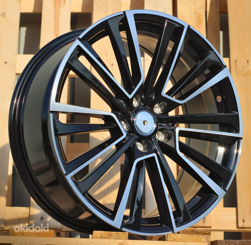 R18x8  5X112  ET  41  57.1  I0361  Black Polished (MB)  For SKODA  (A)