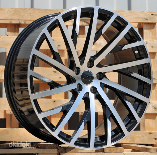 R21x9  5X112  ET  35  66.5  I0368  Black Polished (MB)  For AUD  (P1)  (Audi A8)